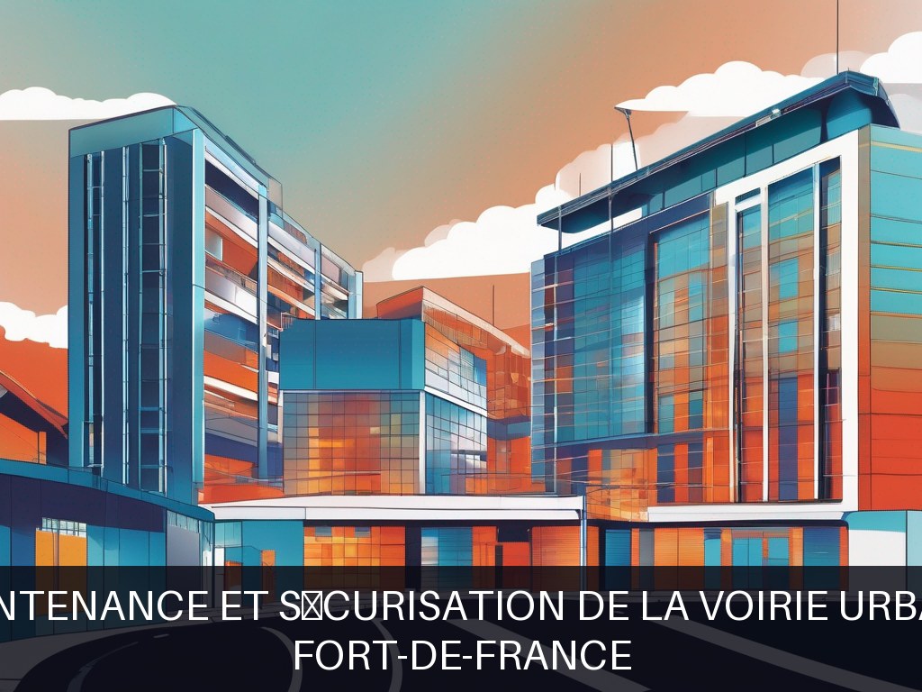 Illustration pour FORT-DE-FRANCE: Maintenance et sécurisation de la voirie urbaine