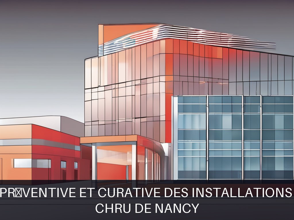 Illustration pour CHRU de Nancy: Maintenance préventive et curative des installations hospitalières