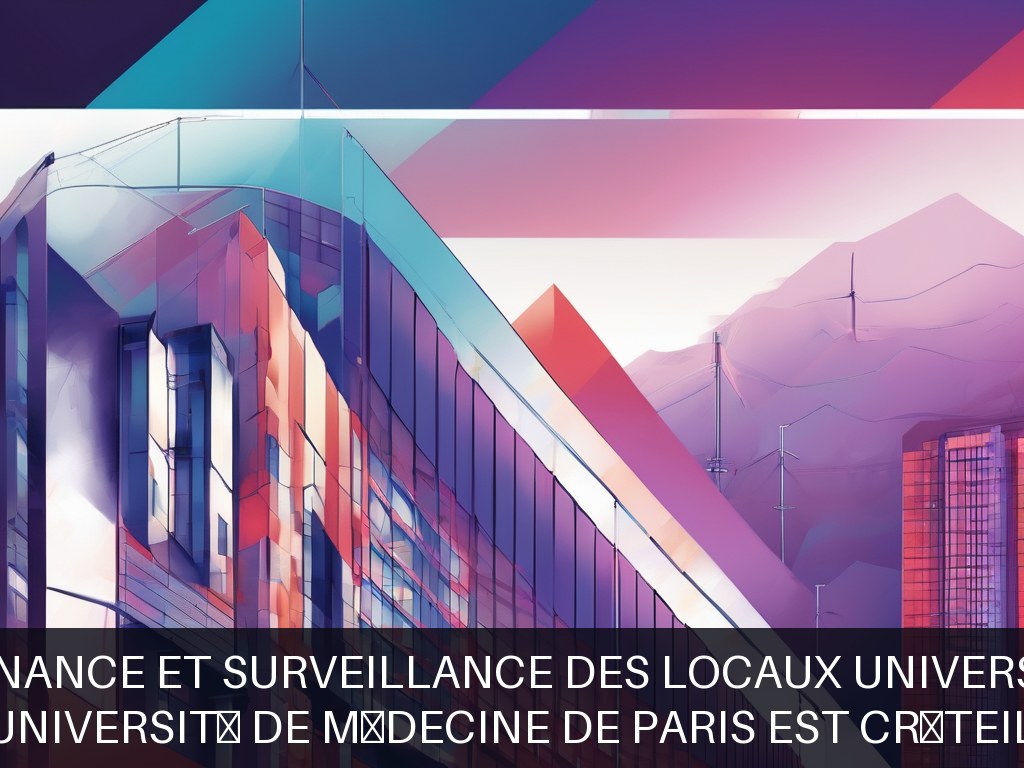 Illustration pour Université de médecine de Paris Est Créteil: Maintenance et surveillance des locaux universitaires