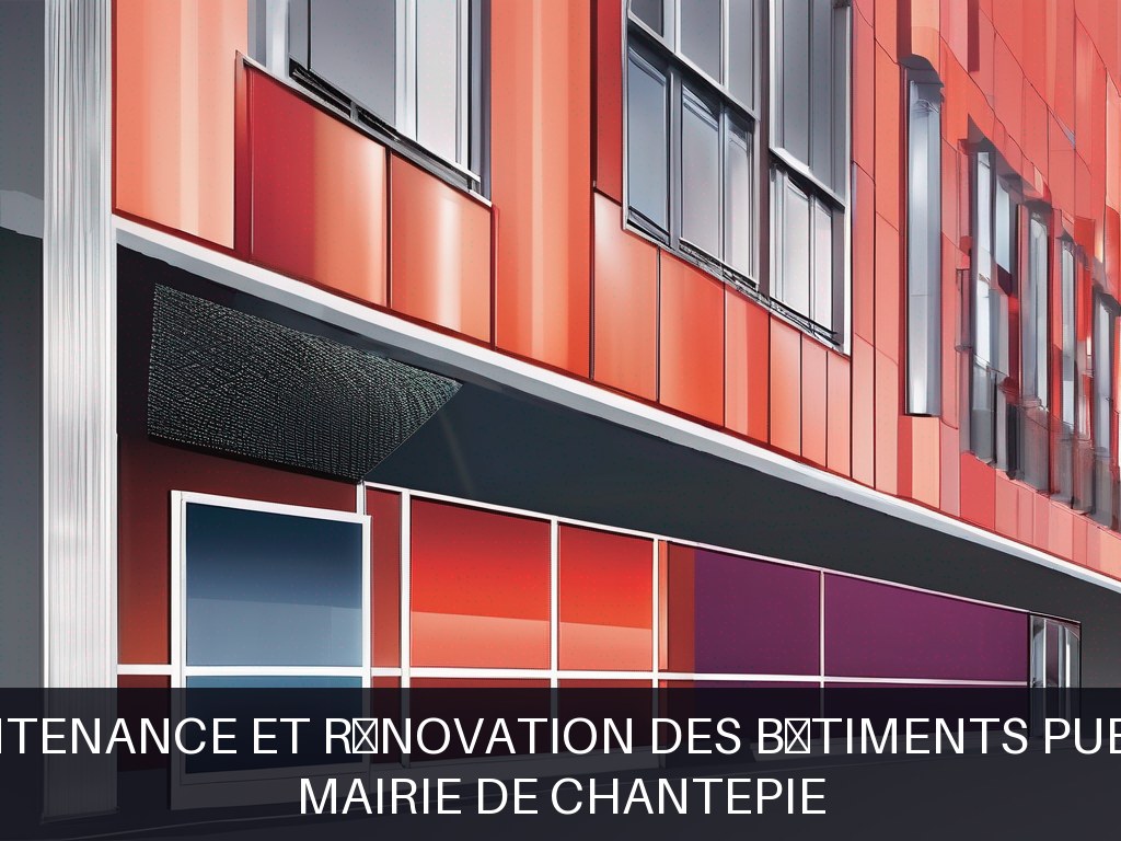 Illustration pour Mairie de Chantepie: Maintenance et rénovation des bâtiments publics