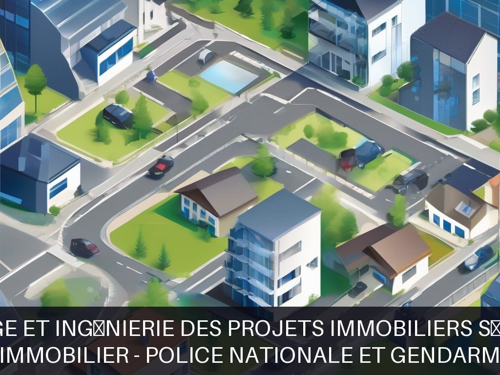 Illustration pour Direction de l'Immobilier - Police Nationale et Gendarmerie Nationale: Pilotage et ingénierie des projets immobiliers sécurisés