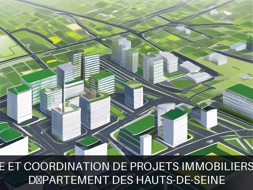 Illustration pour Département des Hauts-de-Seine: Pilotage et coordination de projets immobiliers publics