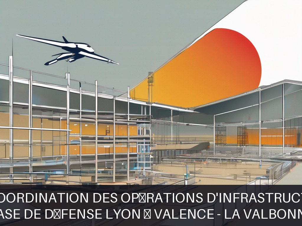 Illustration pour Base de défense Lyon – Valence - La Valbonne: Pilotage et coordination des opérations d'infrastructure militaire