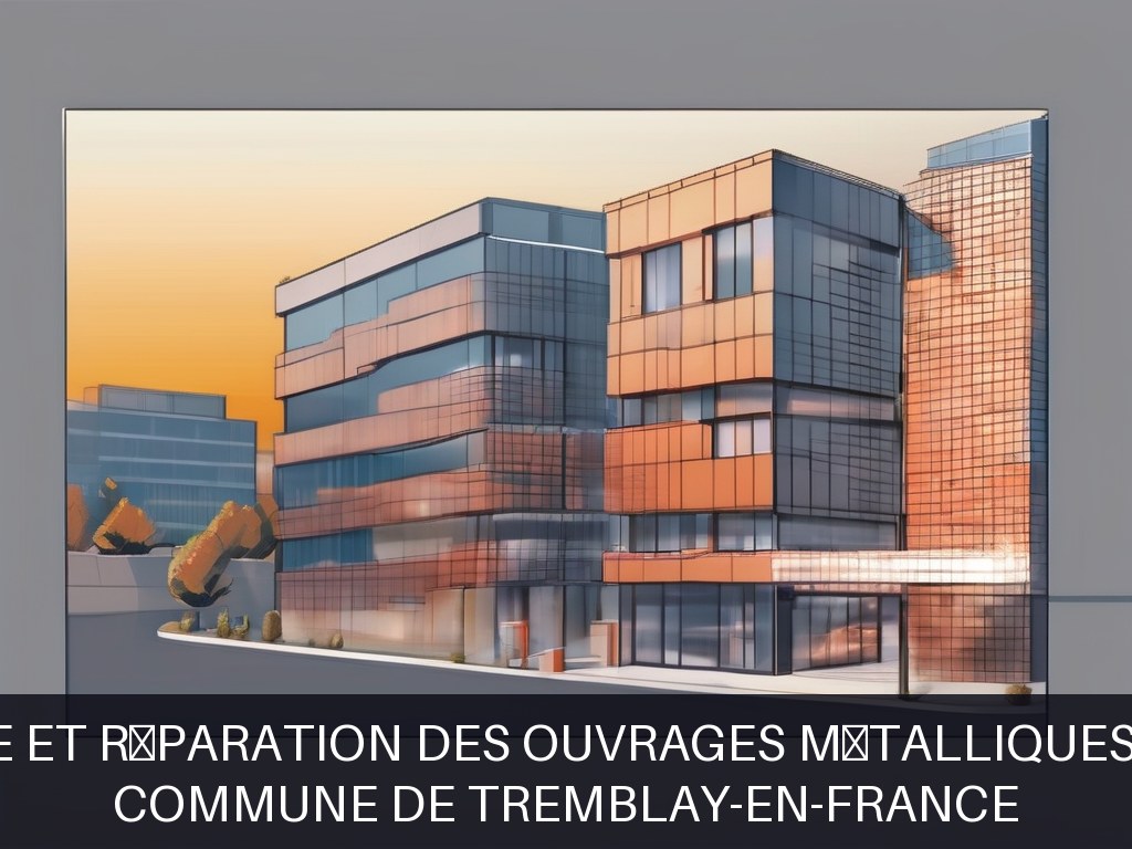Illustration pour Commune de Tremblay-en-France: Maintenance et réparation des ouvrages métalliques communaux