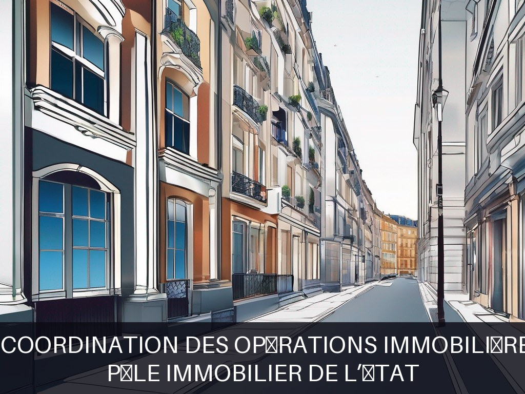 Illustration pour Pôle immobilier de l’État: Pilotage et coordination des opérations immobilières publiques