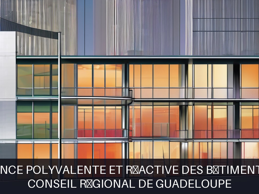 Illustration pour Conseil Régional de Guadeloupe: Maintenance polyvalente et réactive des bâtiments publics