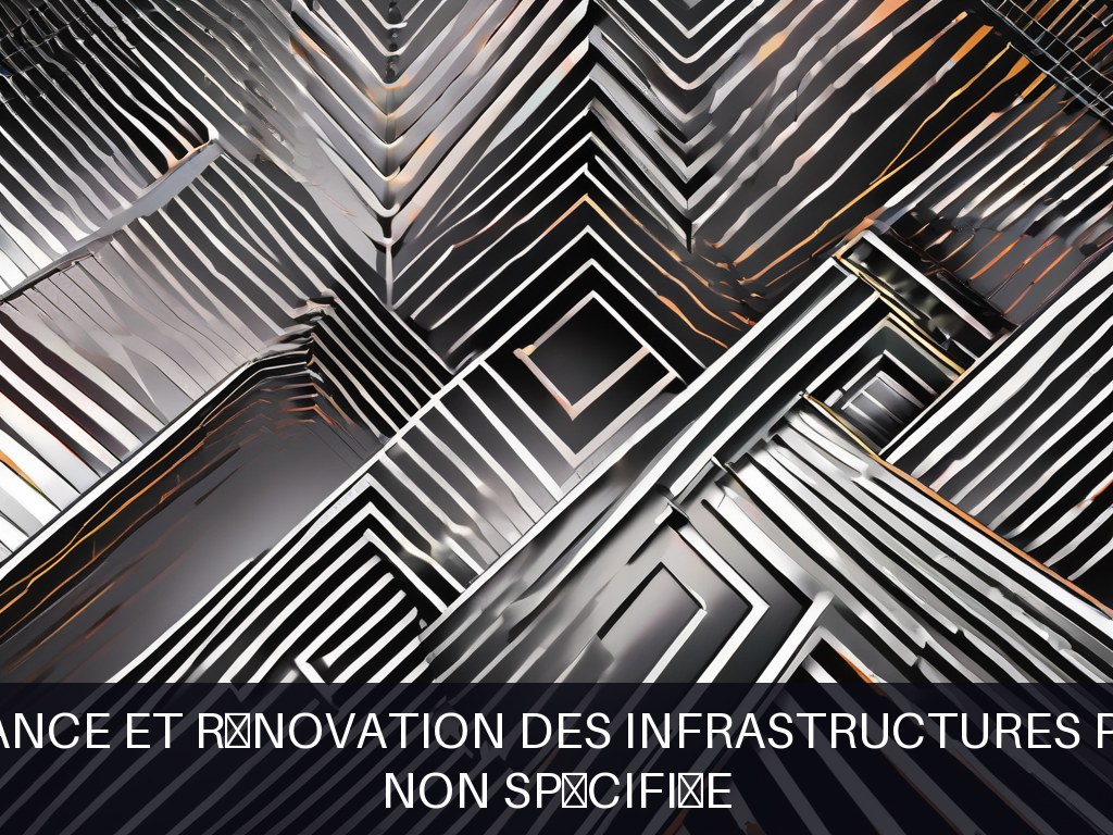 Illustration pour Non spécifiée: Maintenance et rénovation des infrastructures publiques
