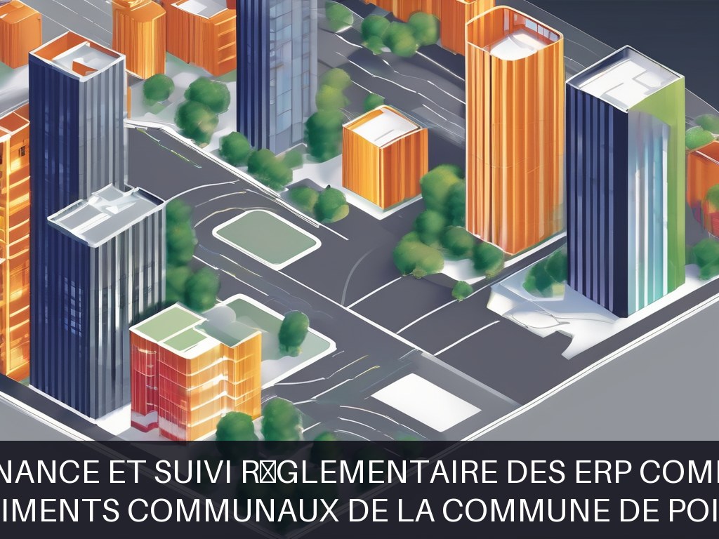 Illustration pour Bâtiments communaux de la commune de Poissy: Maintenance et suivi réglementaire des ERP communaux