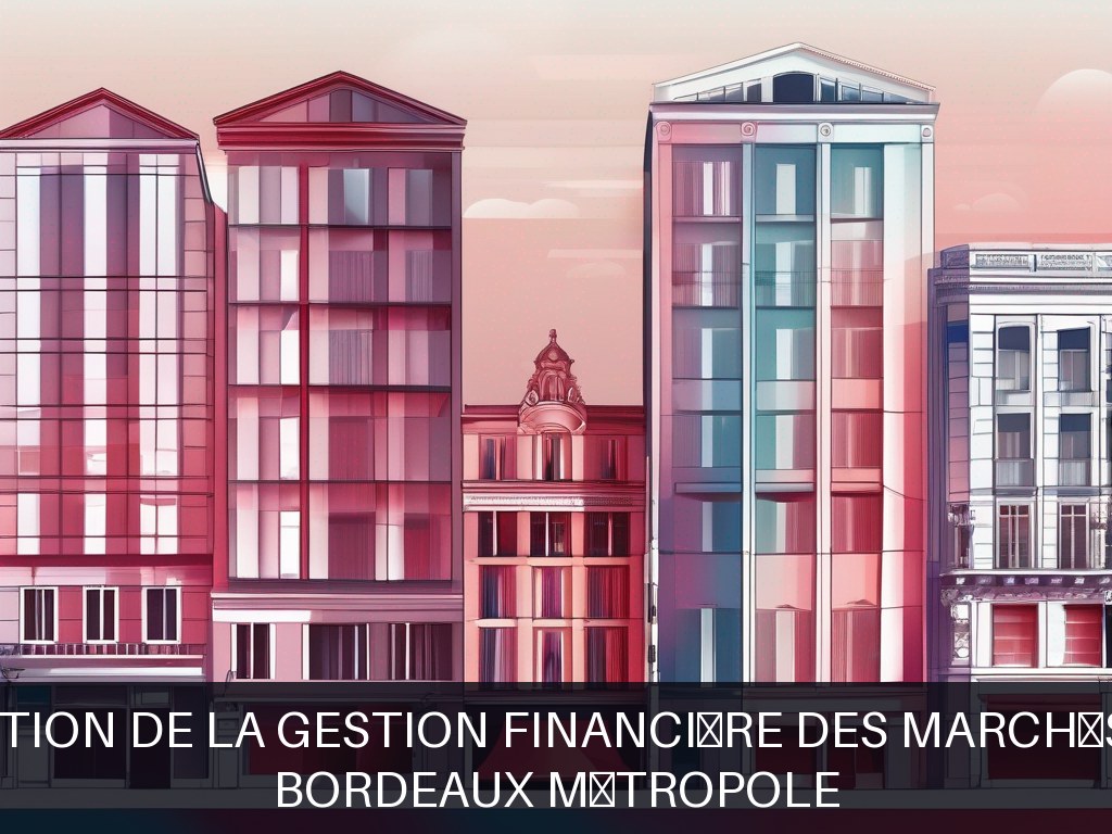 Illustration pour Bordeaux Métropole: Optimisation de la gestion financière des marchés publics