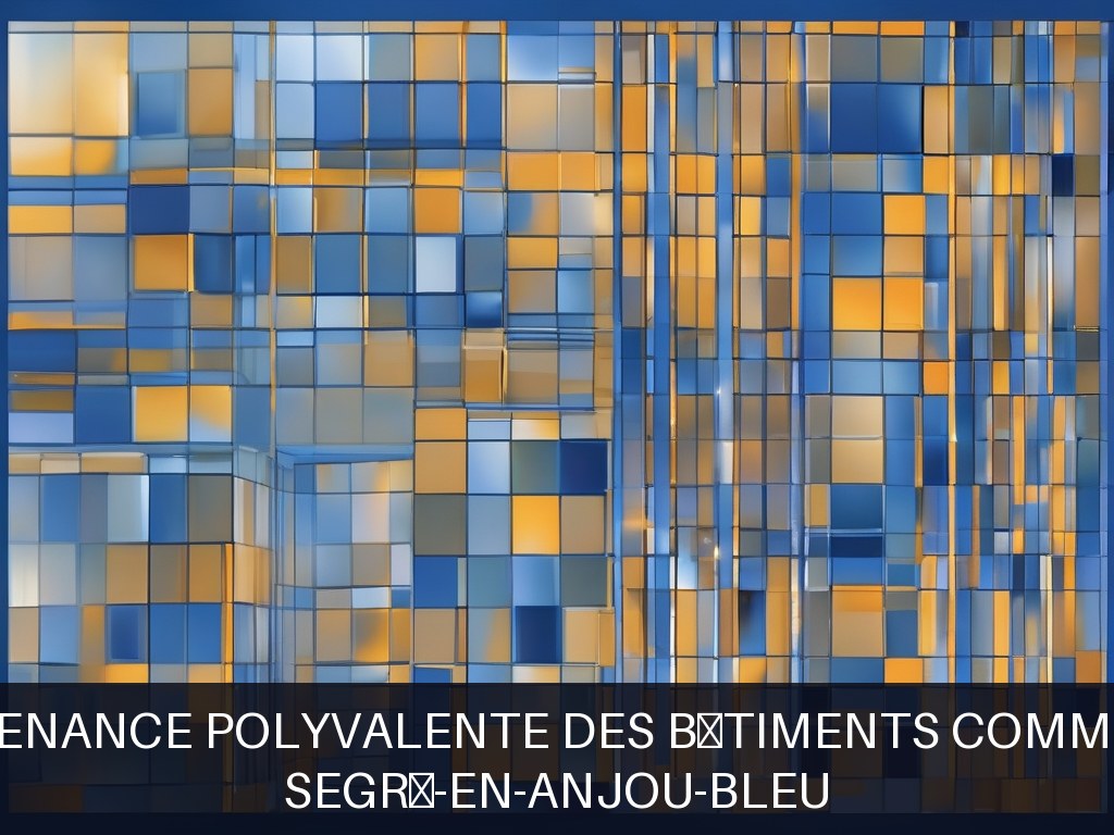 Illustration pour Segré-en-Anjou-Bleu: Maintenance polyvalente des bâtiments communaux
