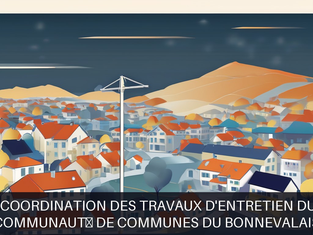 Illustration pour Communauté de Communes du Bonnevalais: Pilotage et coordination des travaux d'entretien du patrimoine