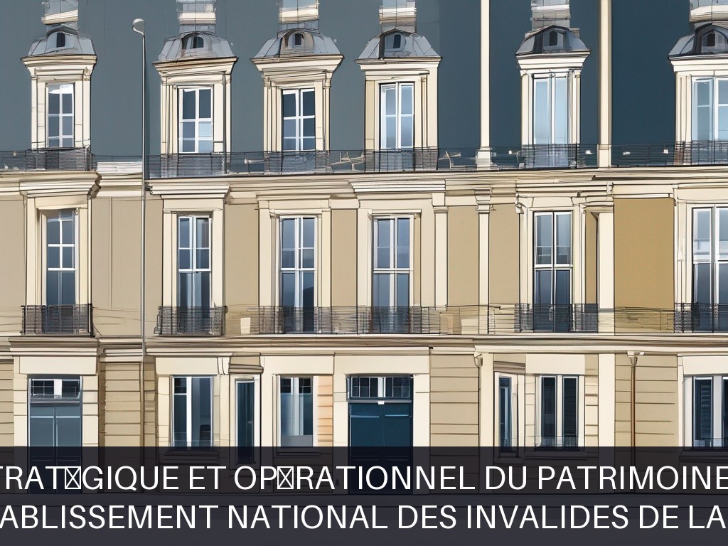 Illustration pour ENIM (Établissement National des Invalides de la Marine): Pilotage stratégique et opérationnel du patrimoine immobilier