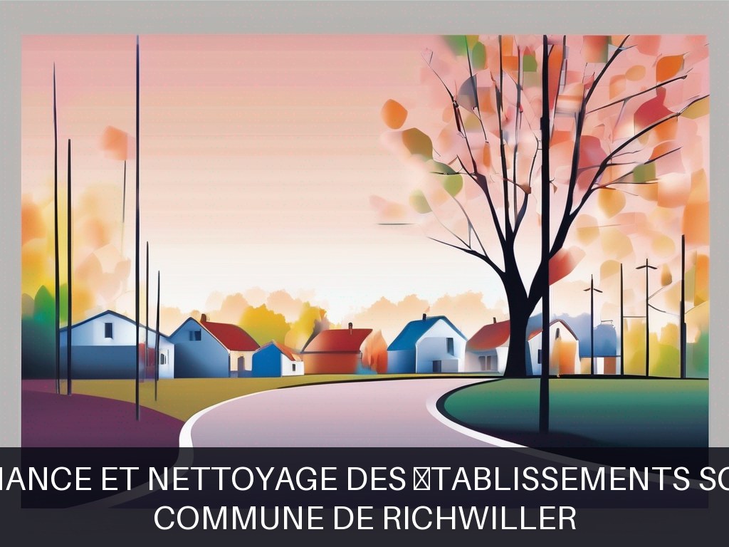 Illustration pour Commune de Richwiller: Maintenance et nettoyage des établissements scolaires