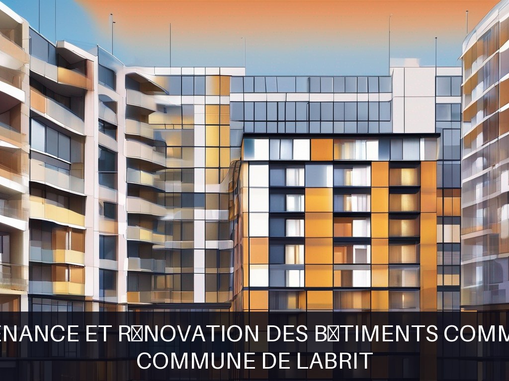Illustration pour Commune de Labrit: Maintenance et rénovation des bâtiments communaux