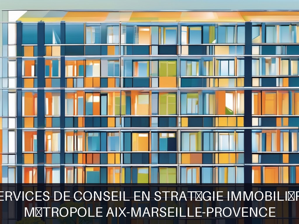 Illustration pour Métropole Aix-Marseille-Provence: Services de conseil en stratégie immobilière