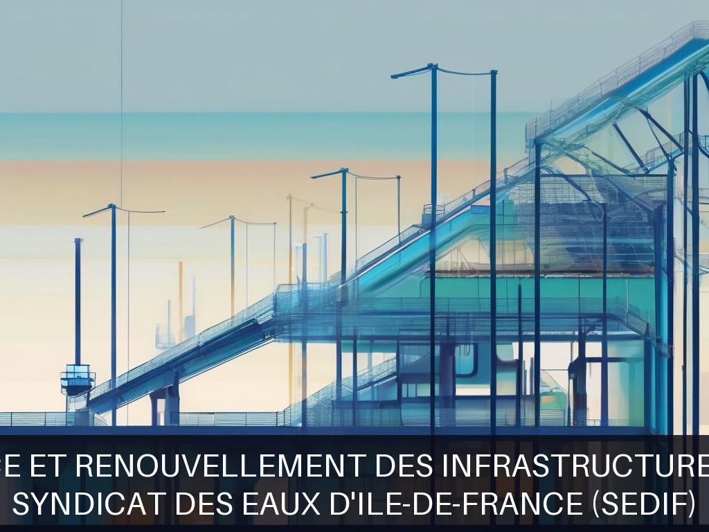 Illustration pour Syndicat des eaux d'Ile-de-France (SEDIF): Maintenance et renouvellement des infrastructures hydriques