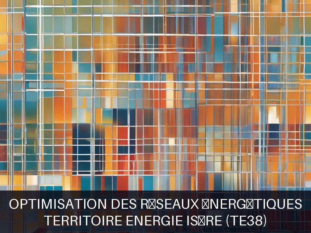 Illustration pour Territoire Energie Isère (TE38): Optimisation des réseaux énergétiques