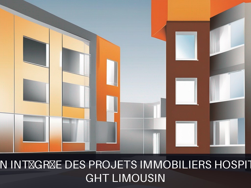Illustration pour GHT Limousin: Gestion intégrée des projets immobiliers hospitaliers