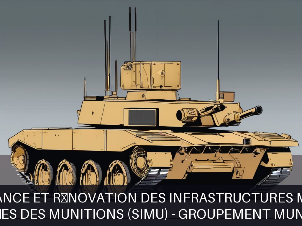 Illustration pour Service Interarmées des Munitions (SIMu) - Groupement munitions Le Rozelier: Maintenance et rénovation des infrastructures militaires