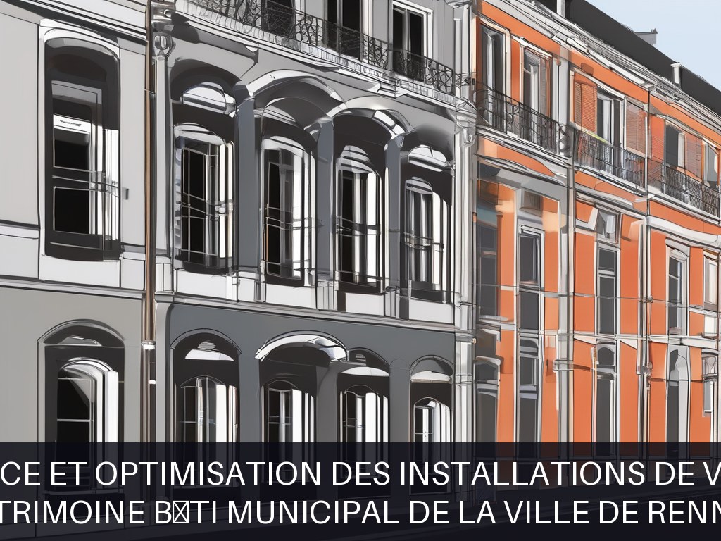 Illustration pour Patrimoine bâti municipal de la Ville de Rennes: Maintenance et optimisation des installations de ventilation