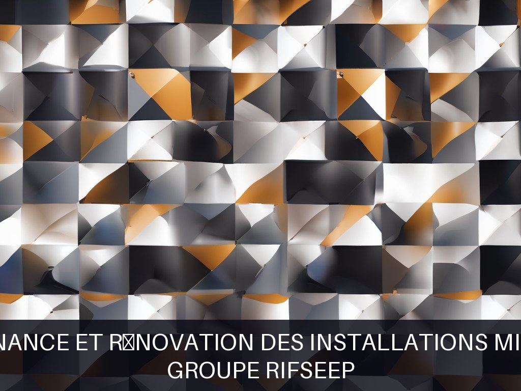 Illustration pour Groupe RIFSEEP: Maintenance et rénovation des installations militaires