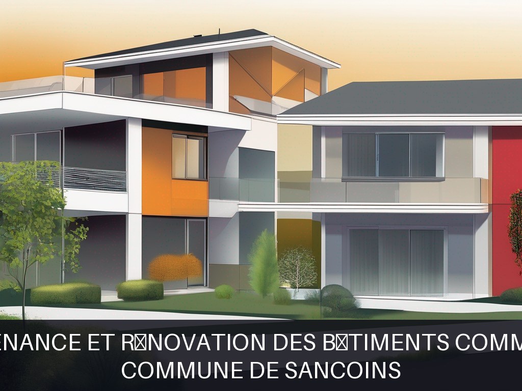 Illustration pour Commune de Sancoins: Maintenance et rénovation des bâtiments communaux