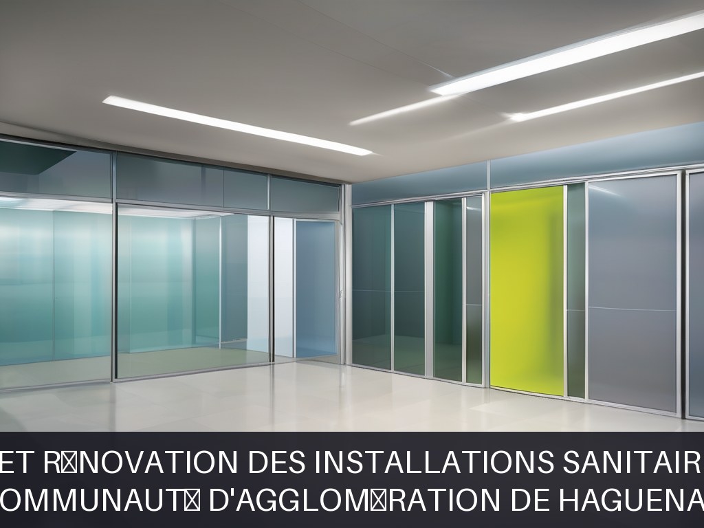 Illustration pour Communauté d'agglomération de Haguenau: Maintenance et rénovation des installations sanitaires et toitures