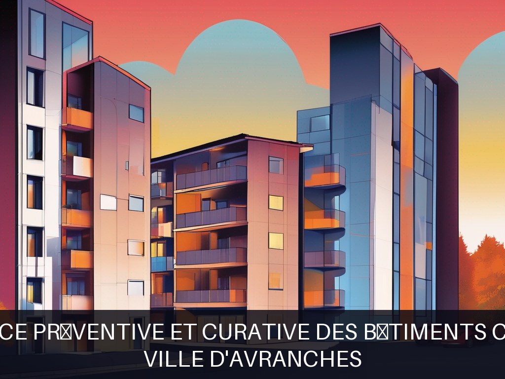Illustration pour Ville d'Avranches: Maintenance préventive et curative des bâtiments communaux