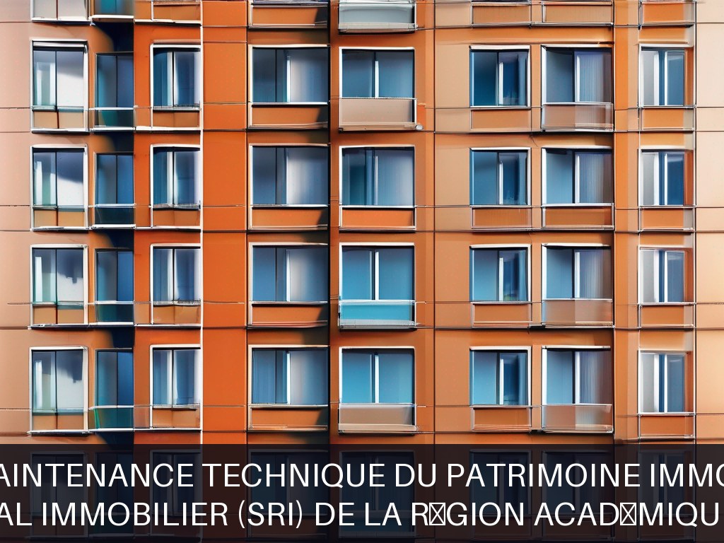 Illustration pour Service régional immobilier (SRI) de la région académique Île-de-France: Gestion et maintenance technique du patrimoine immobilier public