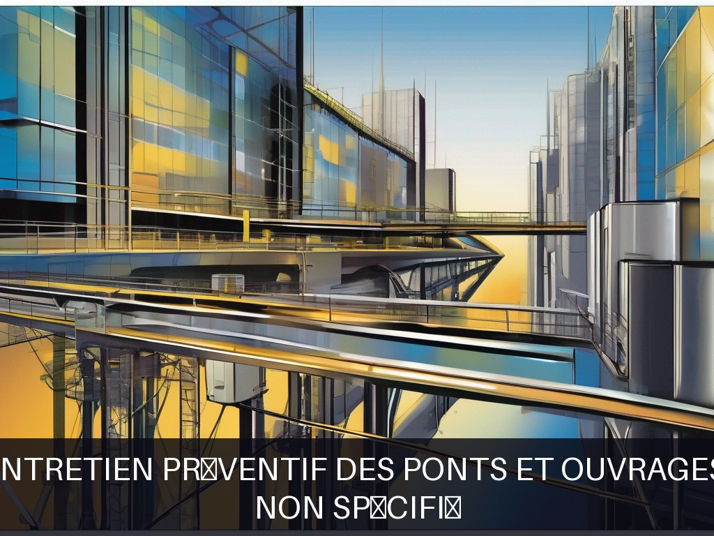 Illustration pour Non spécifié: Programme d'entretien préventif des ponts et ouvrages hydrauliques (Potentiel à Court Terme)