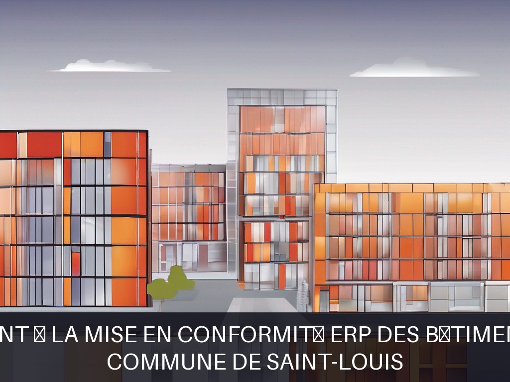 Illustration pour Commune de Saint-Louis: Accompagnement à la mise en conformité ERP des bâtiments communaux