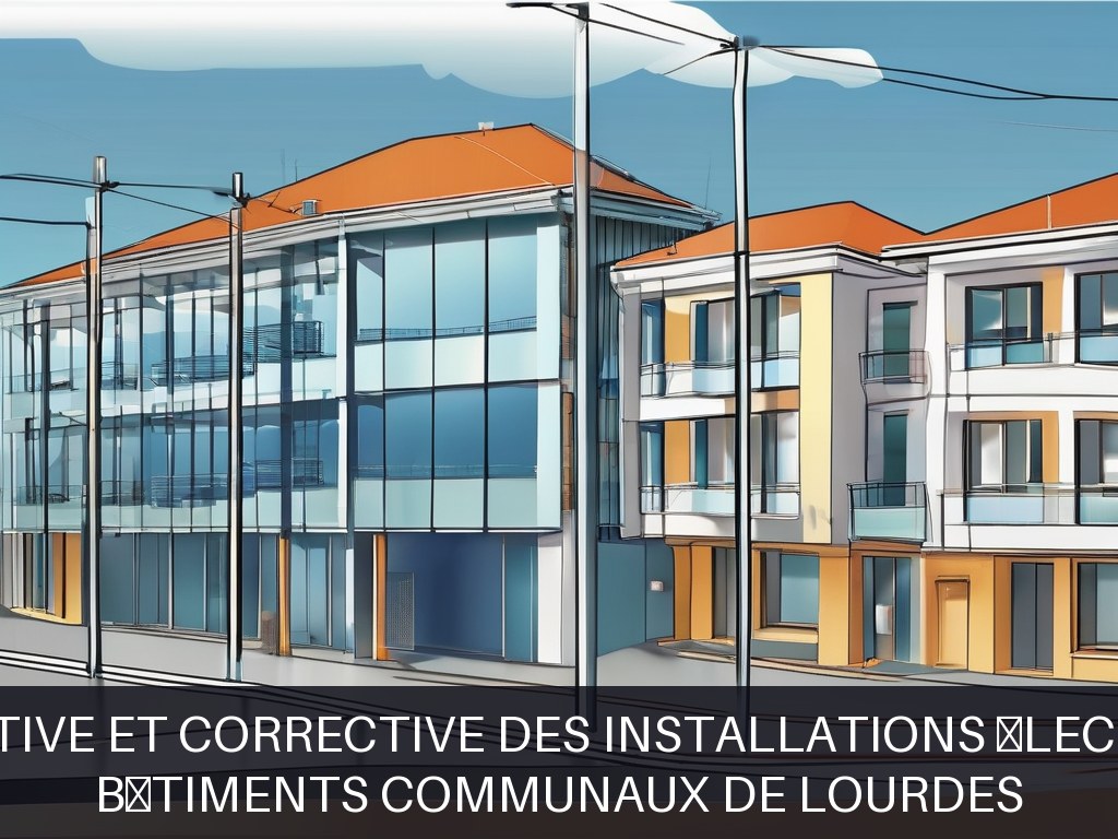 Illustration pour Bâtiments communaux de Lourdes: Maintenance préventive et corrective des installations électriques communales