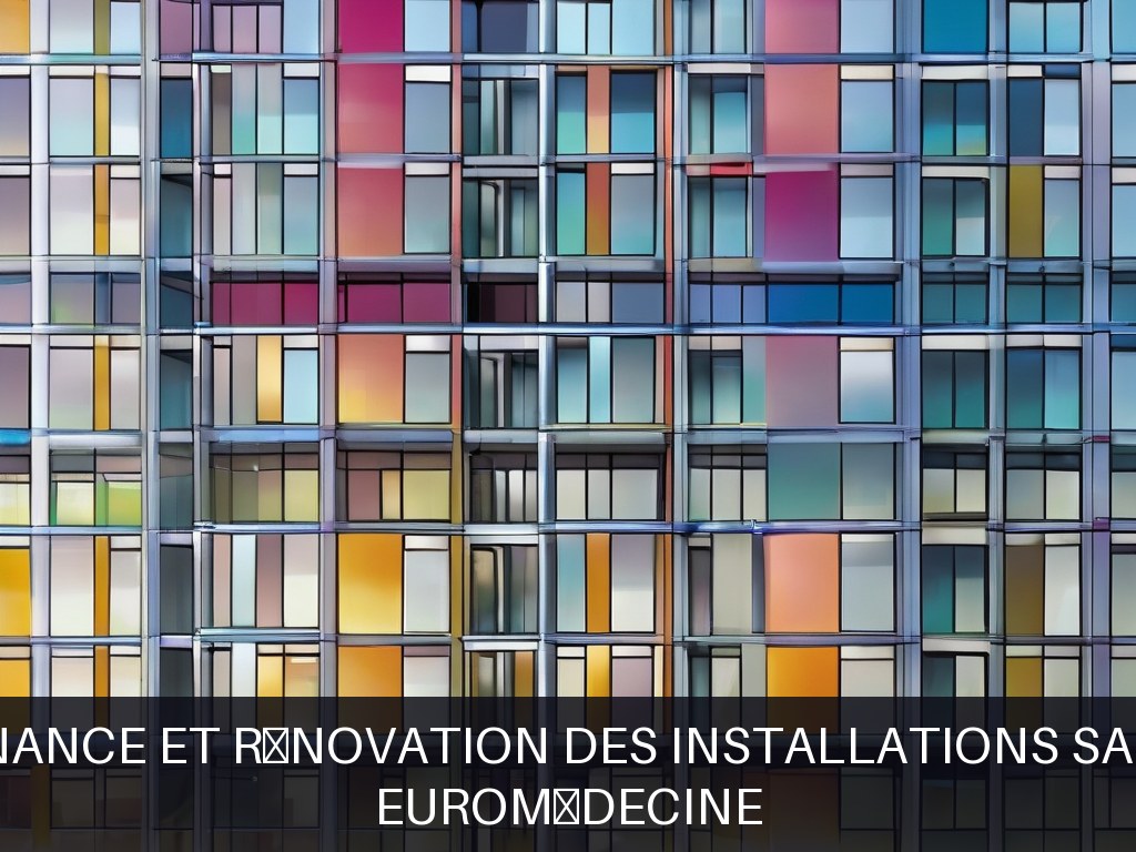 Illustration pour Euromédecine: Maintenance et rénovation des installations sanitaires