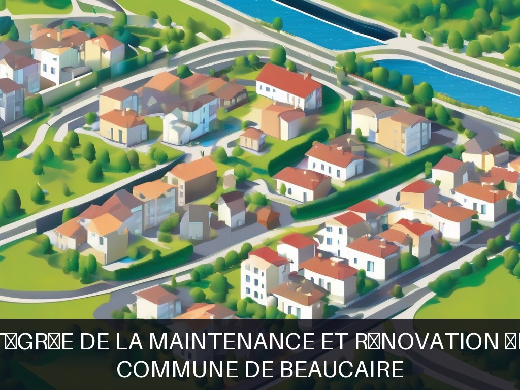 Illustration pour Commune de Beaucaire: Gestion intégrée de la maintenance et rénovation énergétique