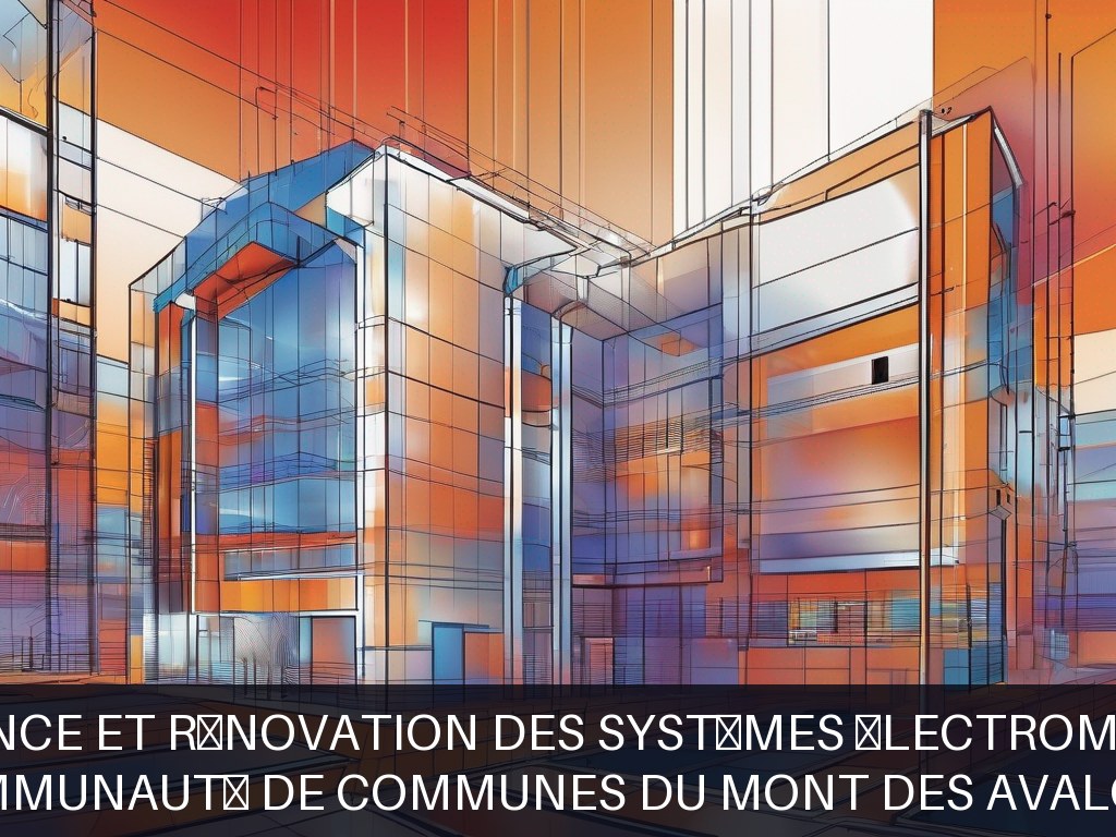 Illustration pour Communauté de Communes du Mont des Avaloirs: Maintenance et rénovation des systèmes électromécaniques