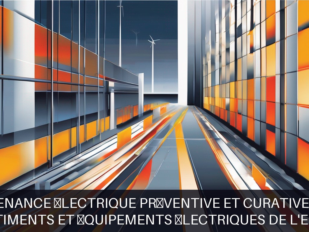 Illustration pour Non spécifiée (bâtiments et équipements électriques de l'entité employeur): Maintenance électrique préventive et curative fiable