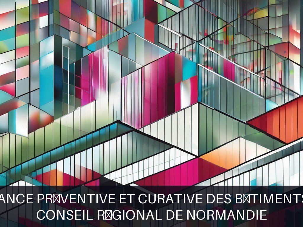 Illustration pour Conseil Régional de Normandie: Maintenance préventive et curative des bâtiments publics