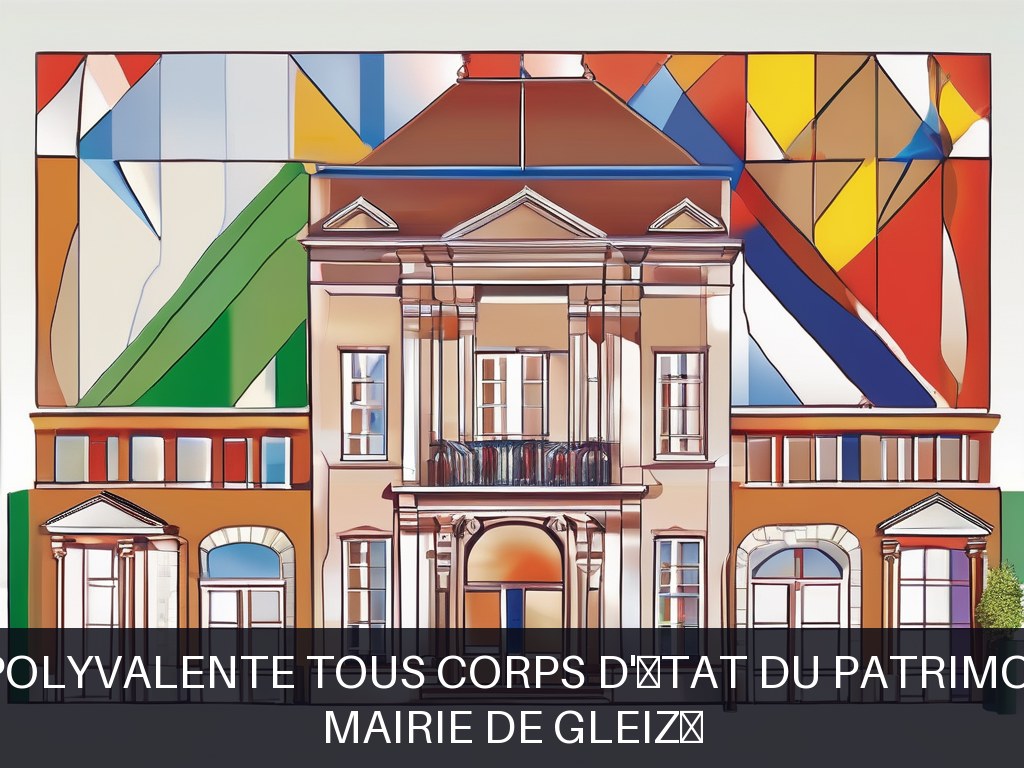 Illustration pour Mairie de Gleizé: Maintenance polyvalente tous corps d'état du patrimoine communal