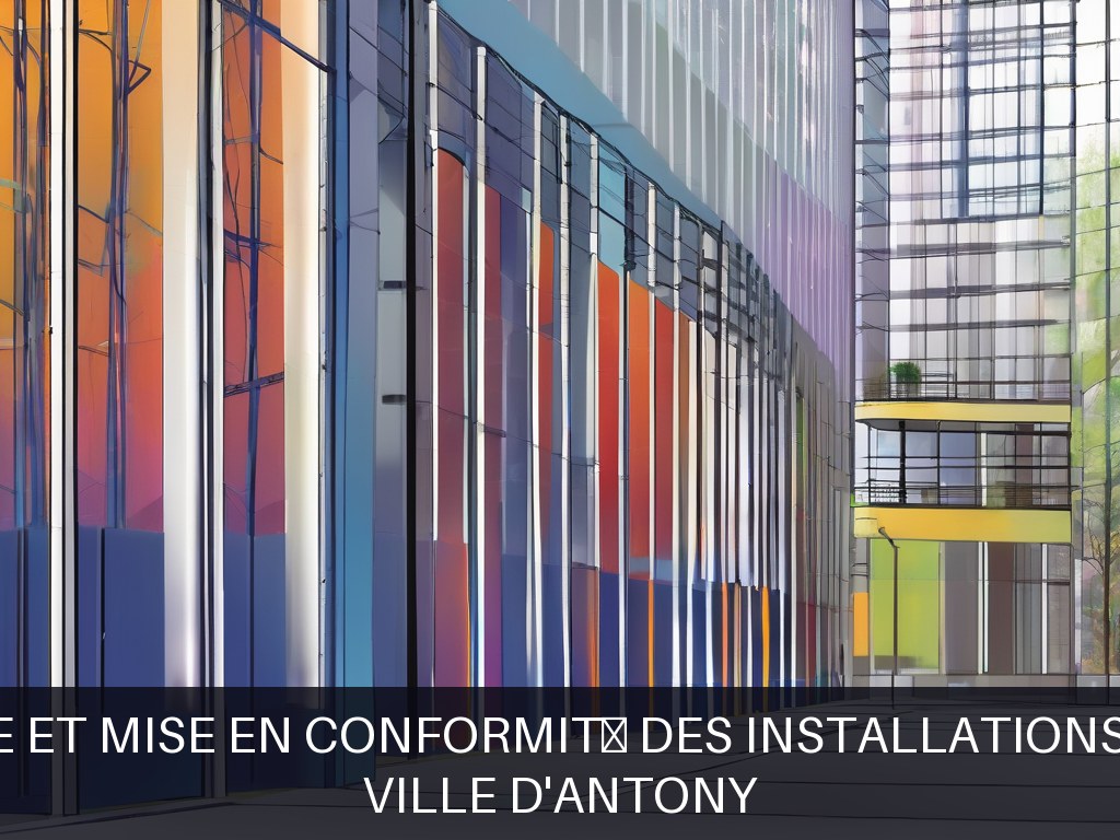 Illustration pour Ville d'Antony: Maintenance et mise en conformité des installations électriques
