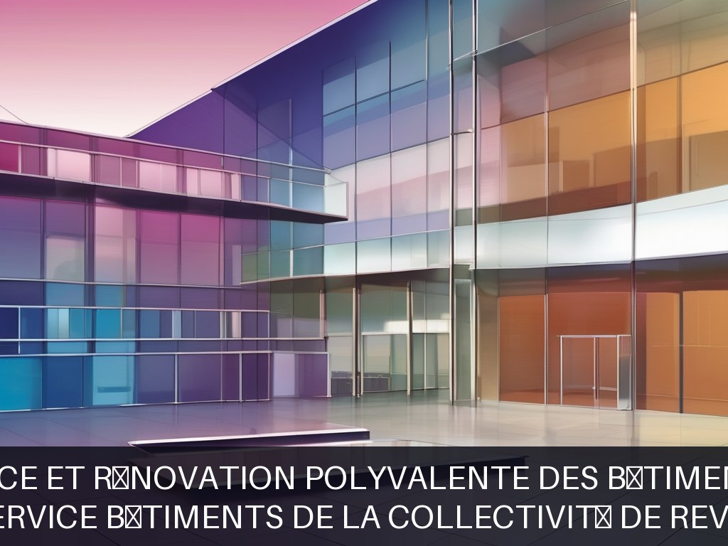 Illustration pour Service Bâtiments de la collectivité de Revin: Maintenance et rénovation polyvalente des bâtiments publics