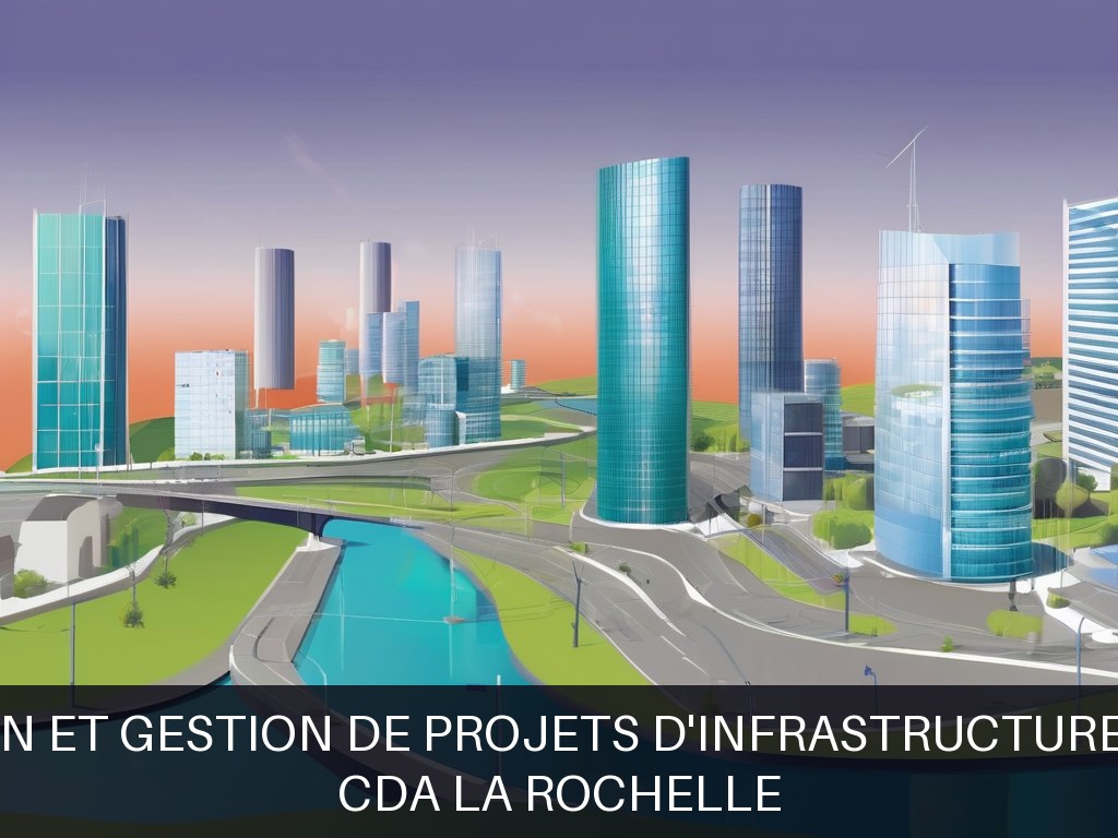 Illustration pour CDA La Rochelle: Conception et gestion de projets d'infrastructures urbaines