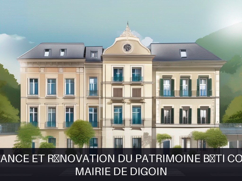 Illustration pour Mairie de Digoin: Maintenance et rénovation du patrimoine bâti communal