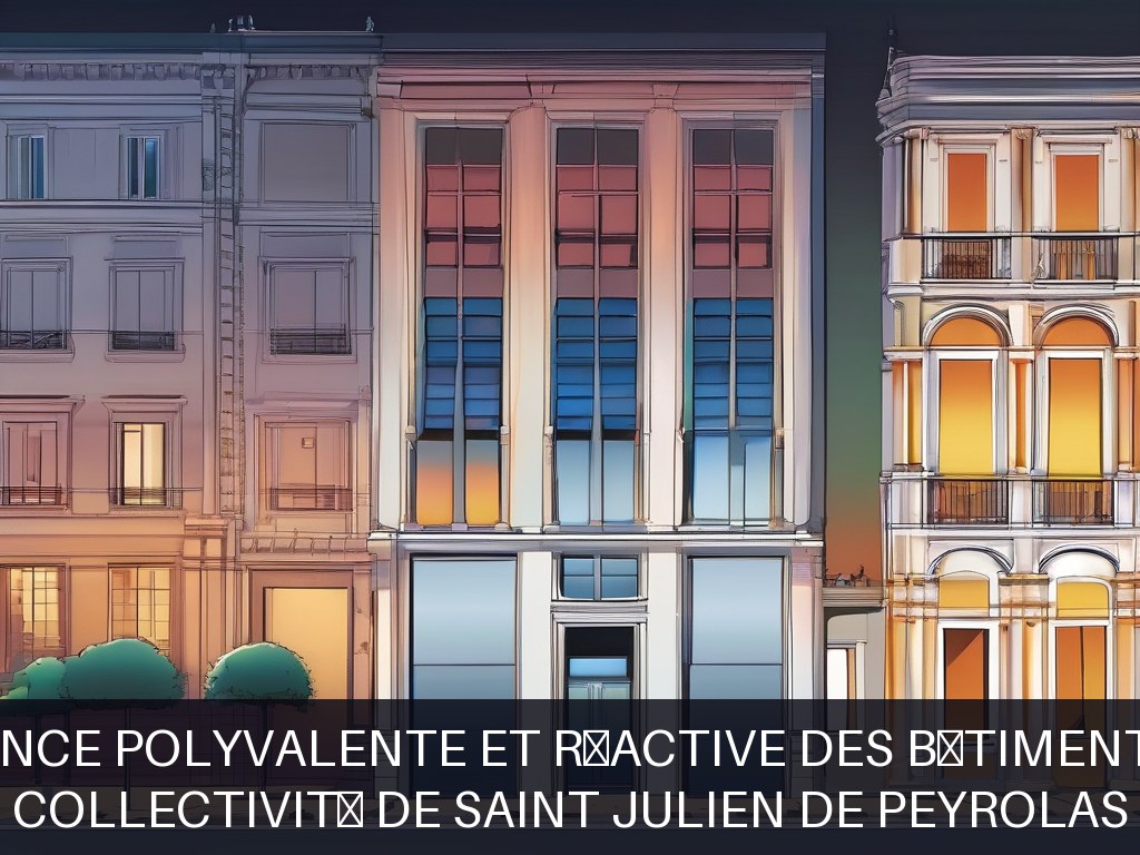 Illustration pour Collectivité de Saint Julien de Peyrolas: Maintenance polyvalente et réactive des bâtiments publics