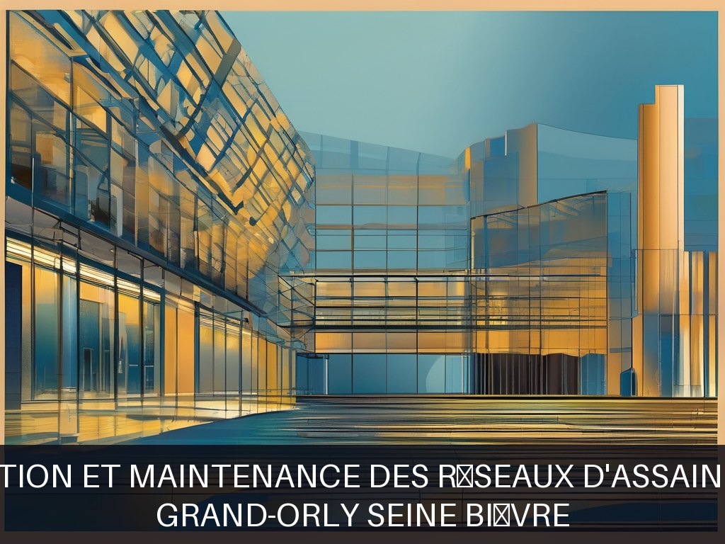Illustration pour Grand-Orly Seine Bièvre: Exploitation et maintenance des réseaux d'assainissement