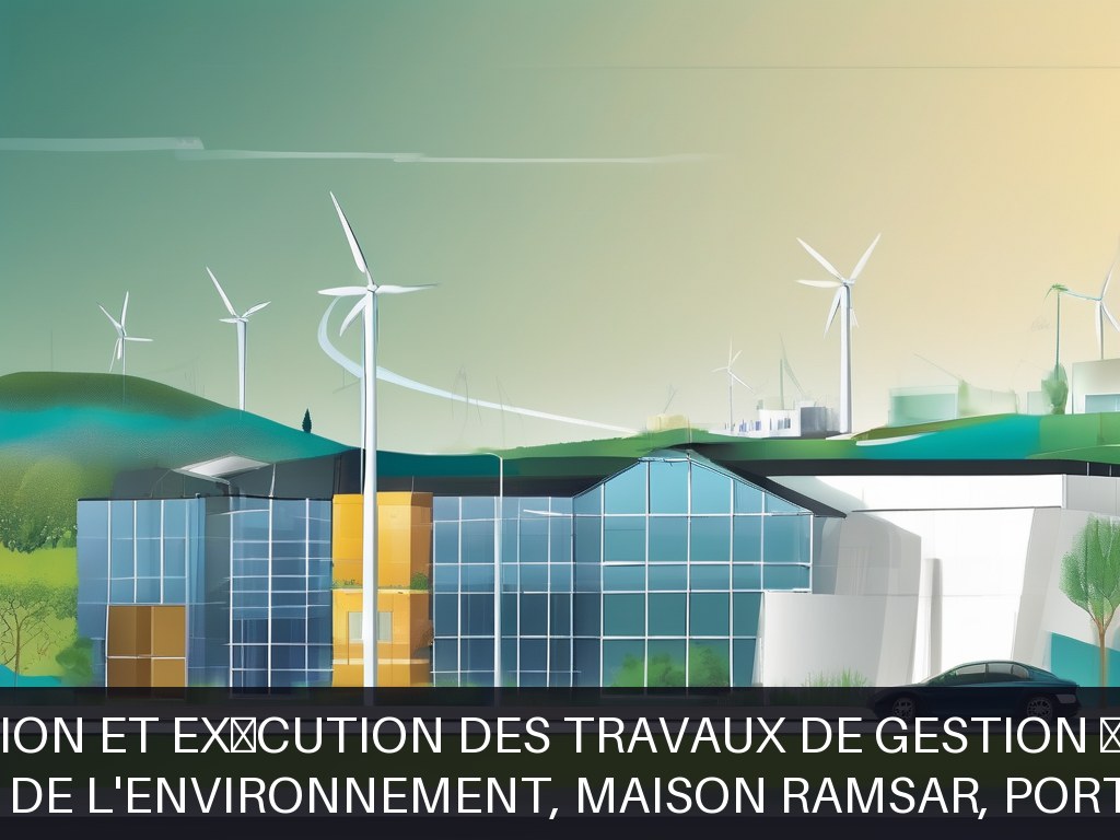 Illustration pour Direction de l'Environnement, Maison Ramsar, Port-le-Grand: Coordination et exécution des travaux de gestion écologique
