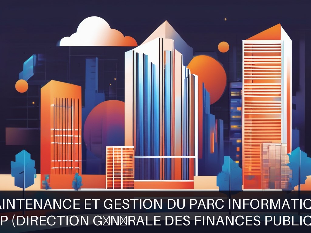 Illustration pour DGFIP (Direction Générale des Finances Publiques): Maintenance et gestion du parc informatique
