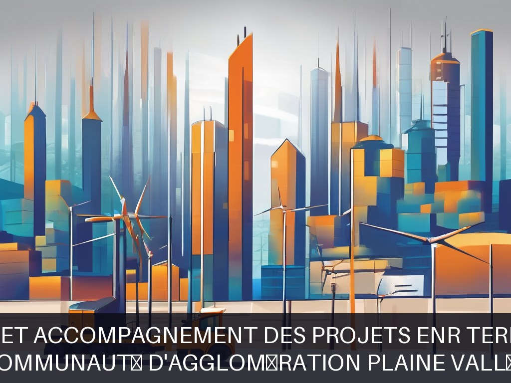 Illustration pour Communauté d'Agglomération Plaine Vallée: Pilotage et accompagnement des projets ENR territoriaux