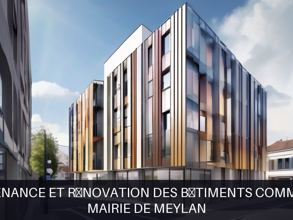 Illustration pour Mairie de Meylan: Maintenance et rénovation des bâtiments communaux