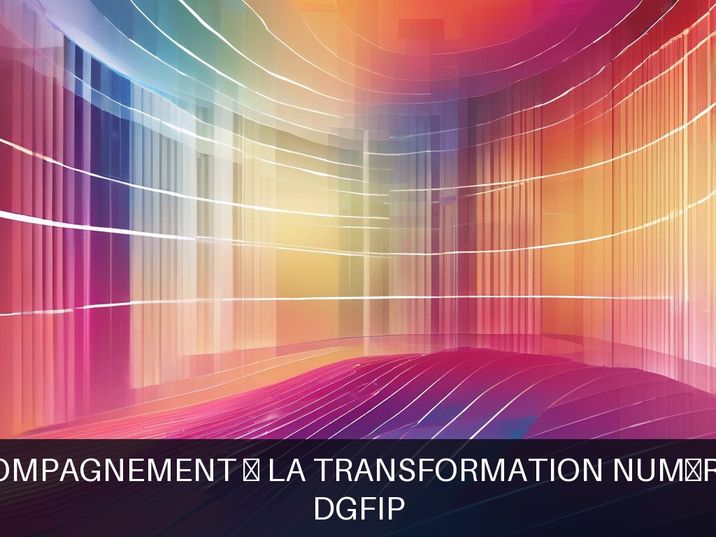 Illustration pour DGFiP: Accompagnement à la transformation numérique