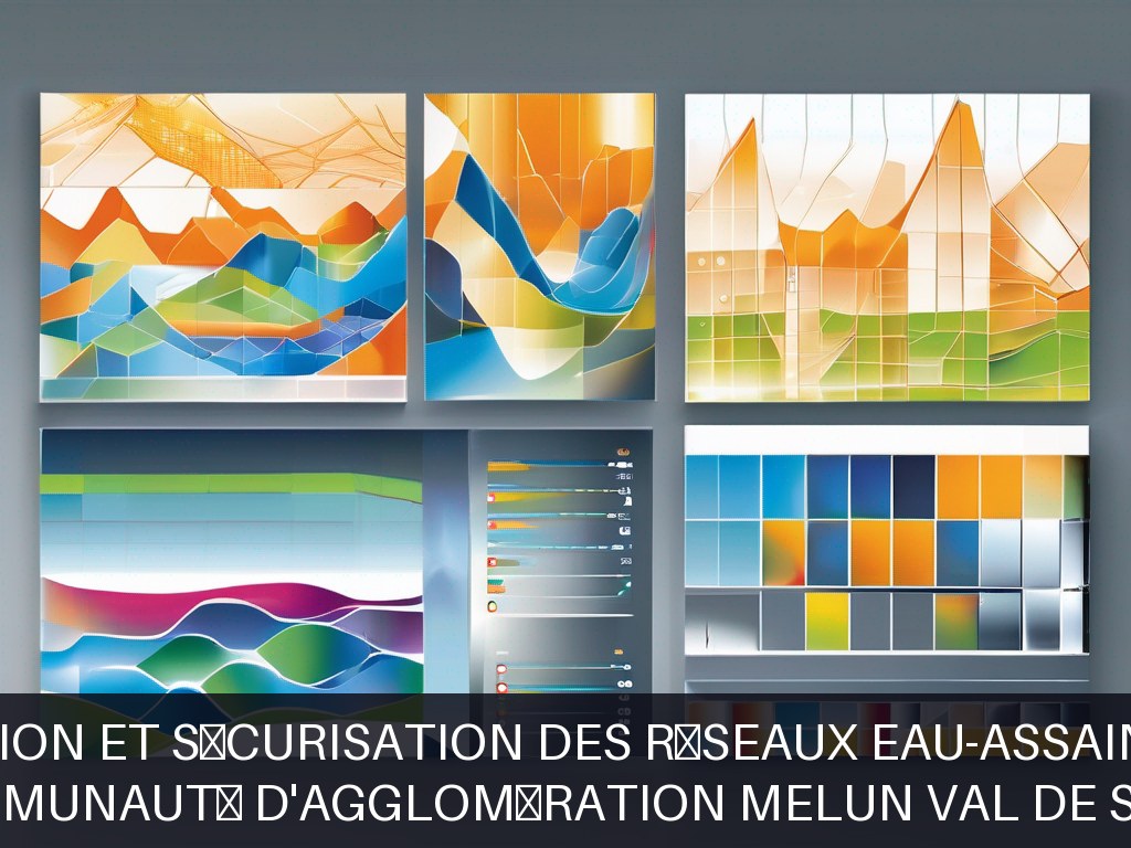 Illustration pour Communauté d'Agglomération Melun Val de Seine: Optimisation et sécurisation des réseaux eau-assainissement
